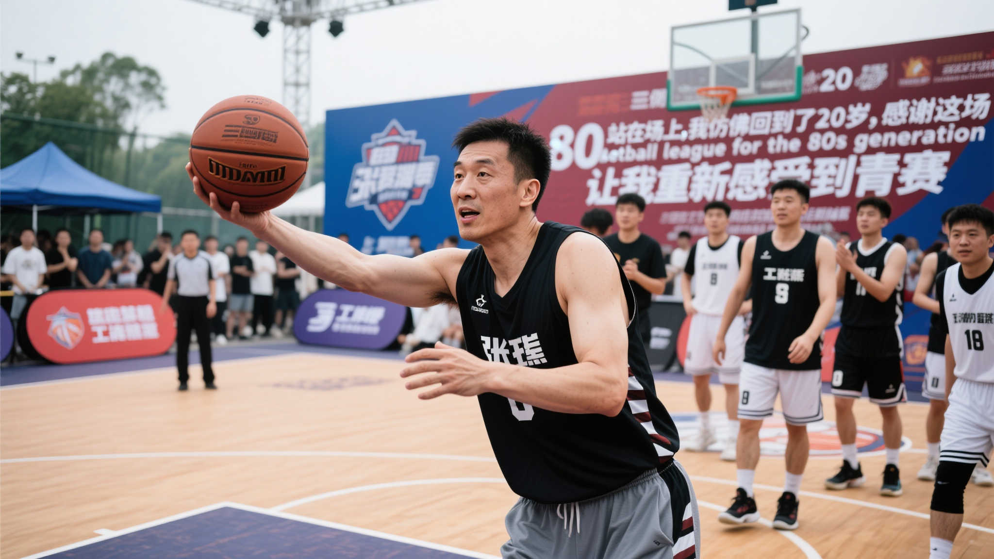中國隊在對 中國隊在對
